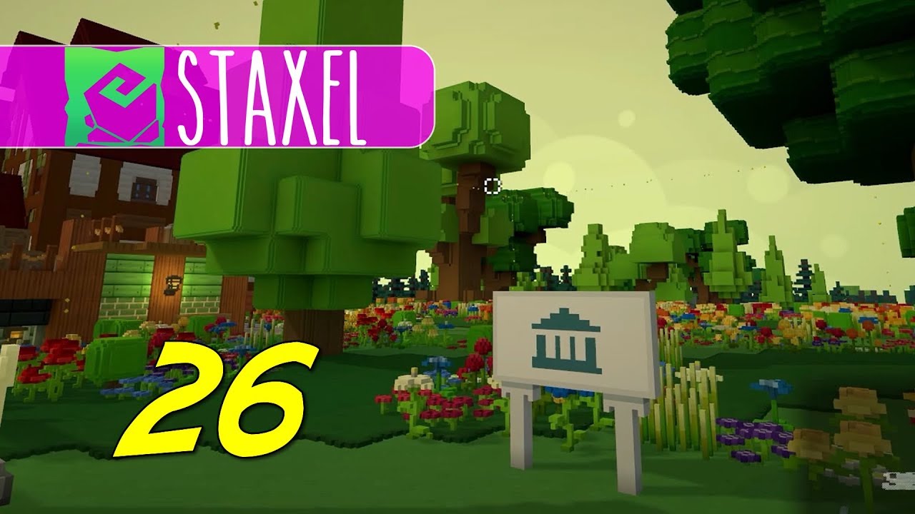 Staxel - Let's Play Ep 26 - FUTURE MUSEUM