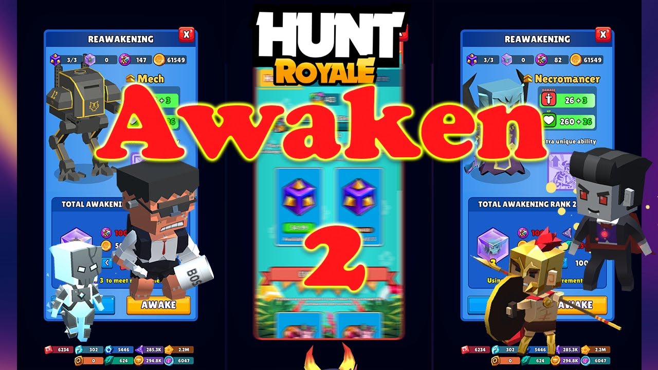 Universal Hunter Cores. Who has the best Awakening 2?
