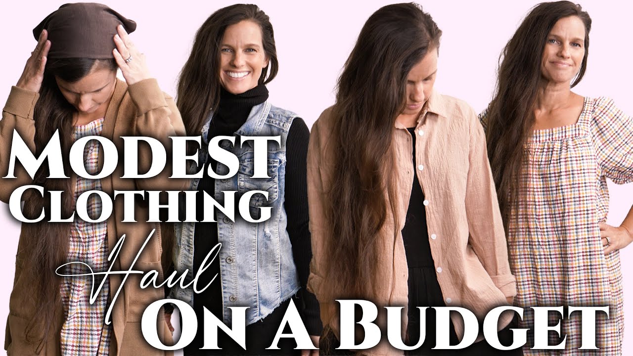 ✨NEW🍂 Modest CLOTHING*MAKEUP*SELFCARE HAUL On A BUDGET • Walmart • Amazon • Ebay • 80's Throw Back