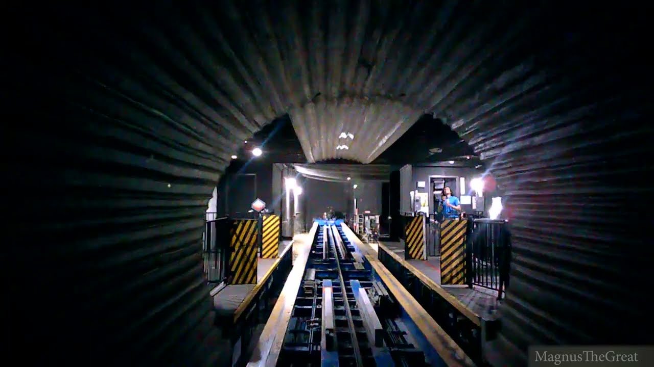 Супермен: Побег с Криптона Американские горки в Six Flags: Magic Mountain Reverse POV (1997-2024)