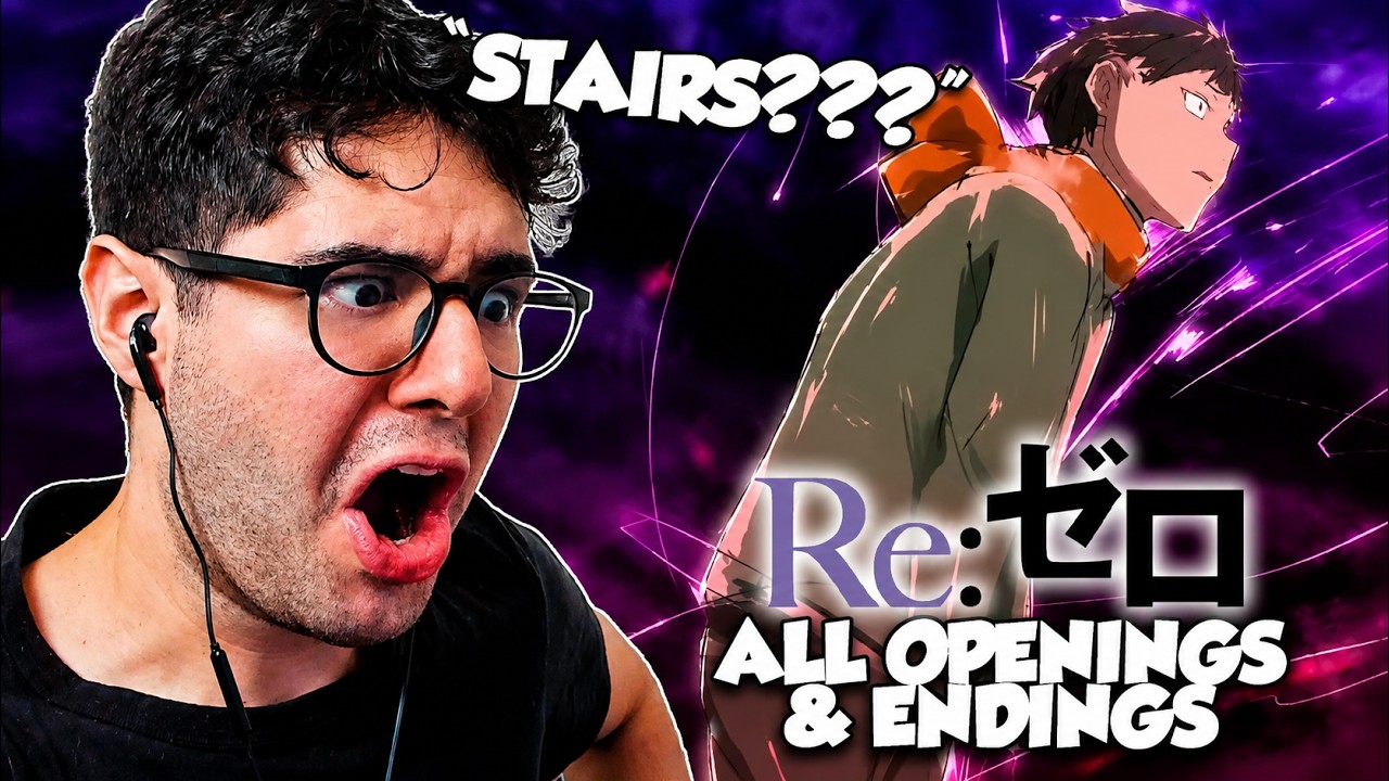 PROFESSIONAL LARPER REACTS TO ALL RE:ZERO OP & ED (I NEED TO CATCH UP!!!🔥)