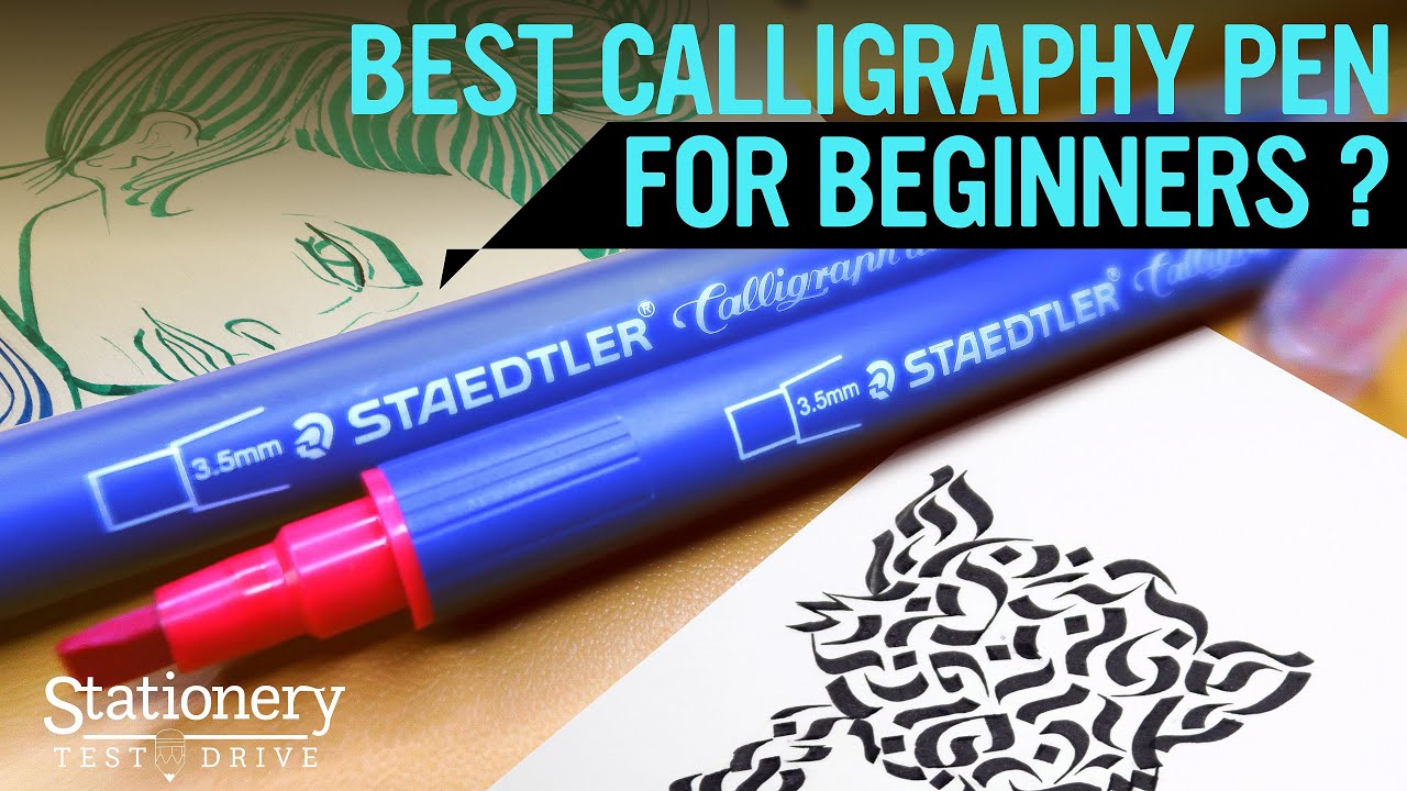 Staedtler Calligraphy Duo Marker Pens For Beginning Calligraphers - Stationery Test Drive