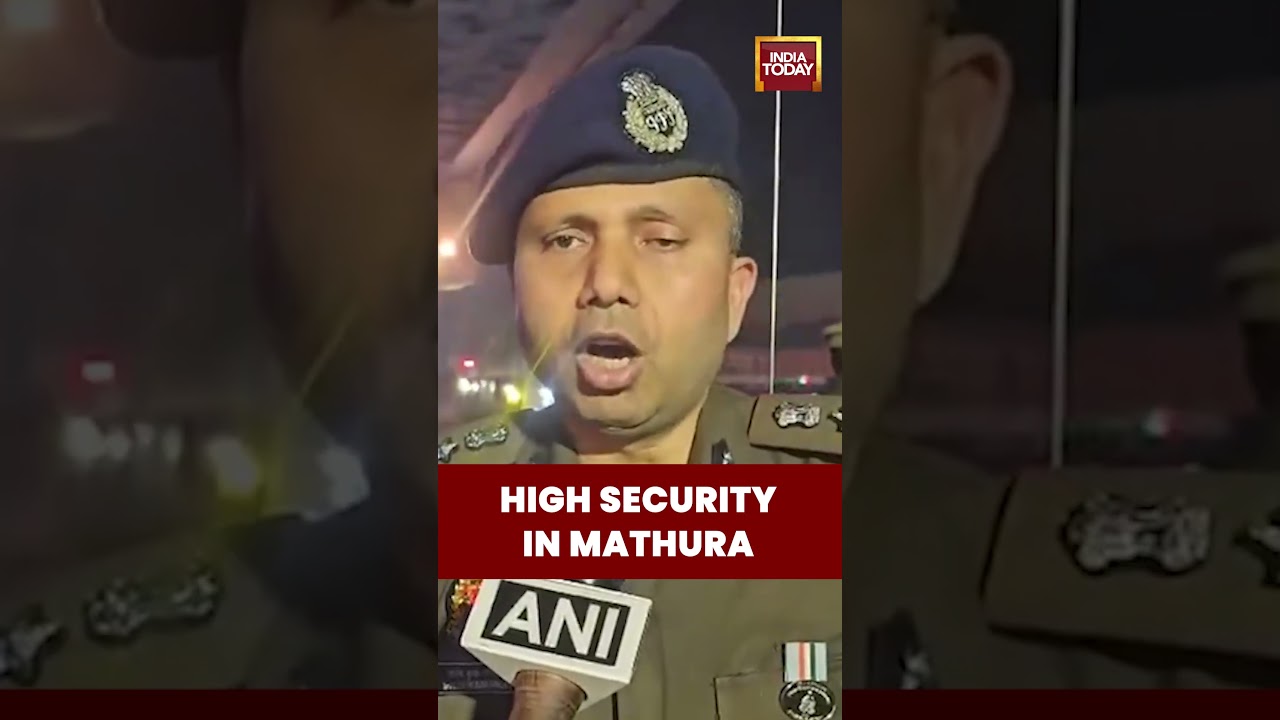 Mathura Police Tightens Security Ahead of New Year Festivities | #mathurapolice #newyearcelebrations