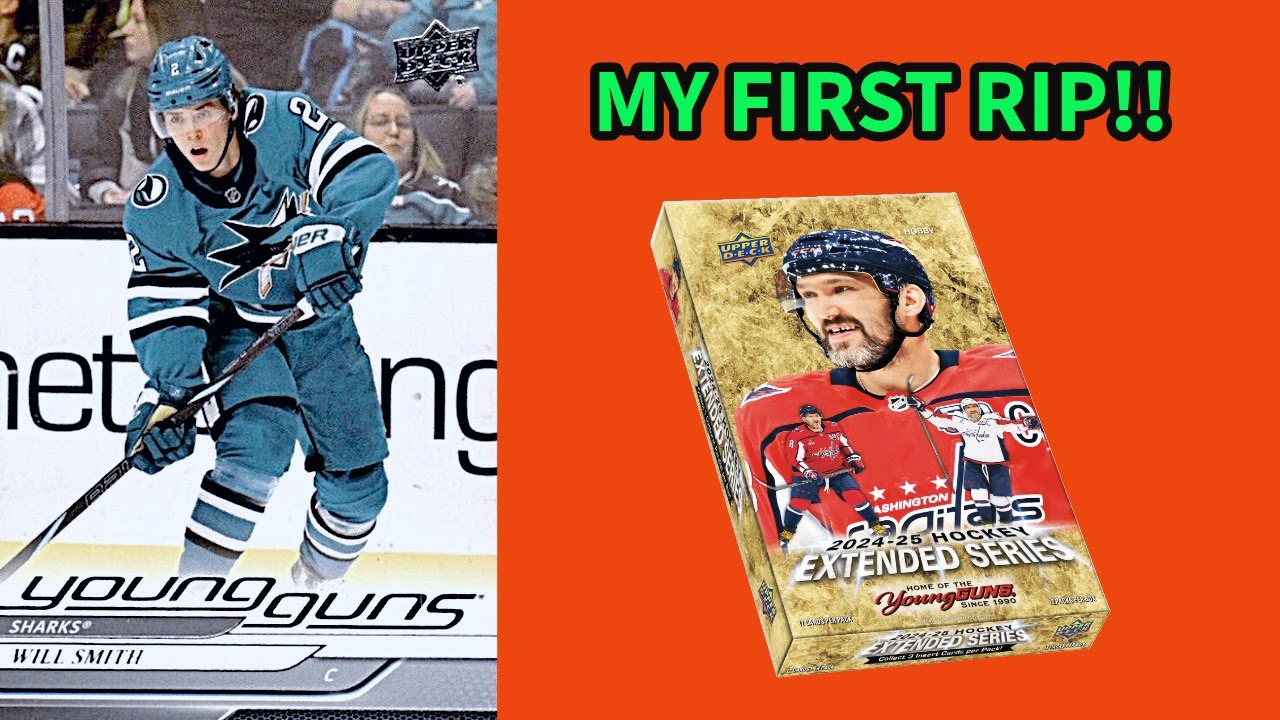 MY FIRST EVER 2024-25 EXTENDED SERIES HOBBY BOX!!