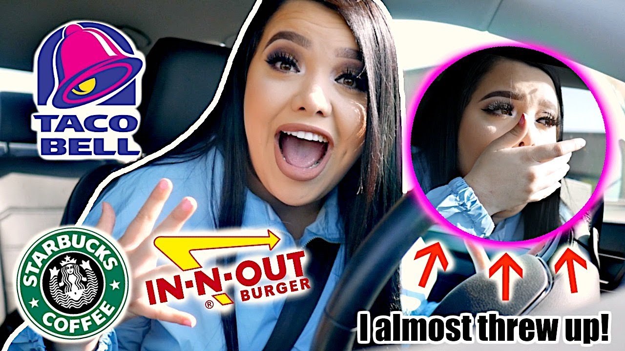 Letting The Person In Front Of Me Decide What I Eat For 24 HRS! * ALMOST THREW UP*