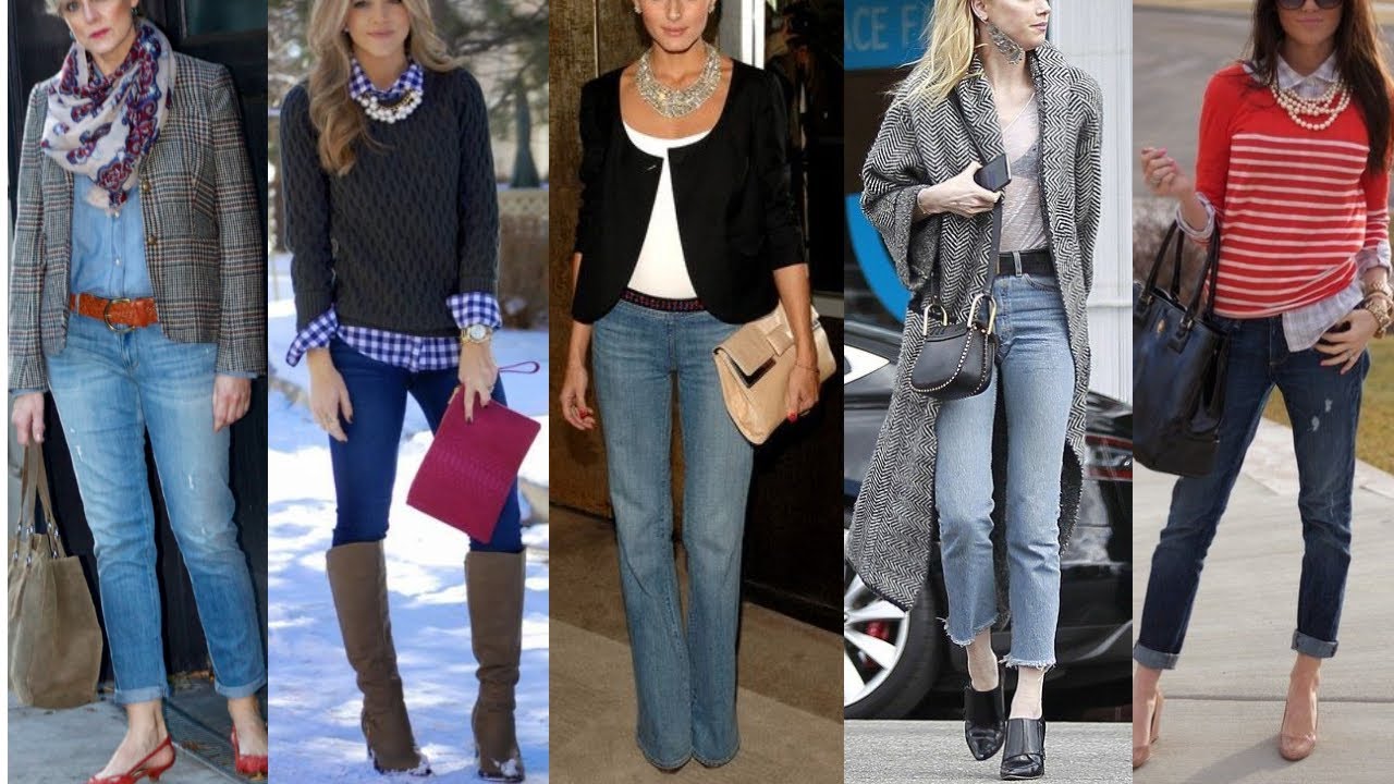 COMBINA TUS JEANS CON ELEGANCIA CLASE Y ESTILO/ COMBINACIONES MODERNAS CON JEANS COMO COMBINAR JEANS