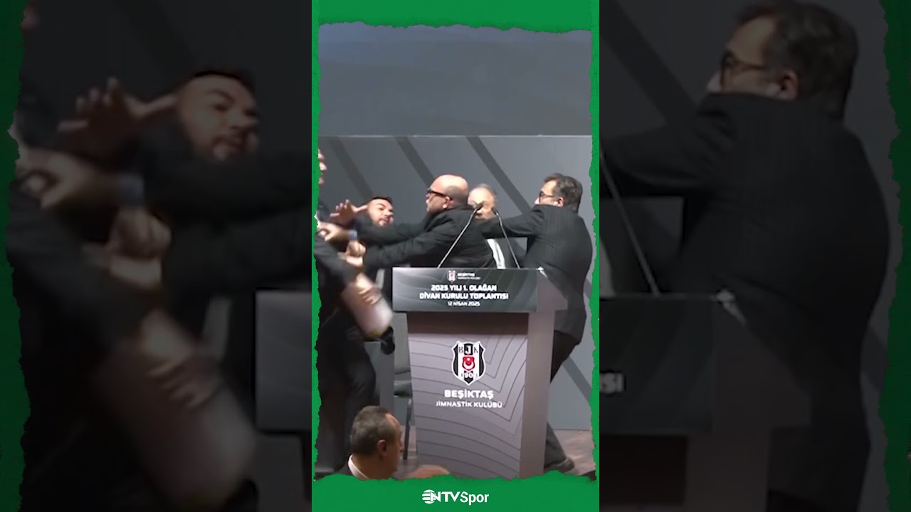Beşiktaş Divan Kurulu'nda Hasan Arat'a Yumruklu Saldırı @NTVSpor