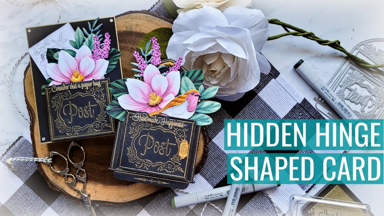 Hidden Hinge Shaped Card & Bonus Card: In Person Class