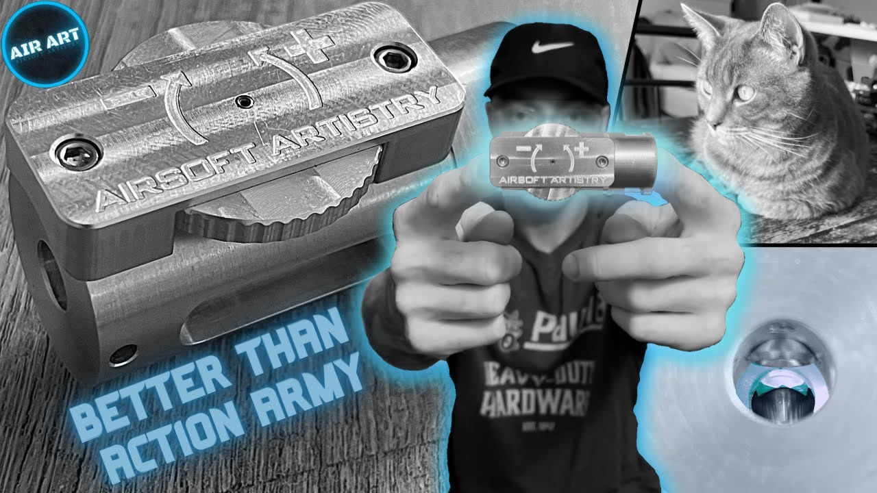 The NEW Vsr-10 HopUP Chamber by Airsoft Artistry | Install, Review & Shooting Test!!!