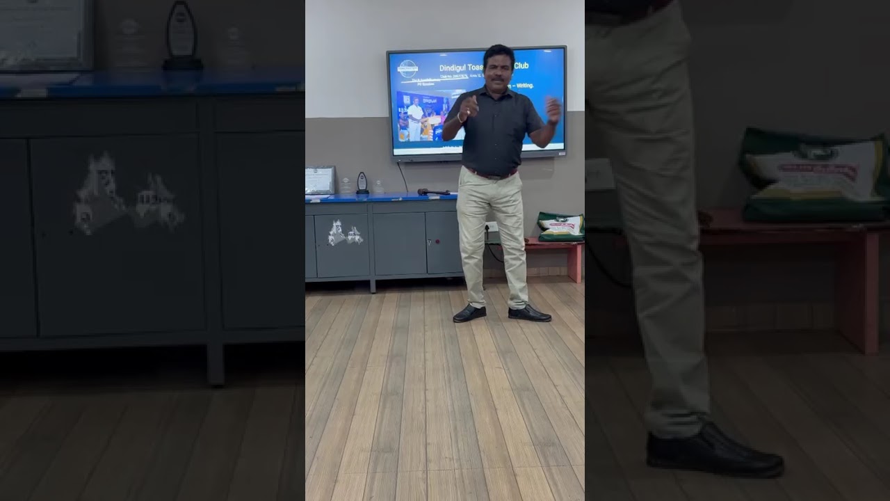 Toastmasters Dindigul -Idhayam Murali Syndrome 