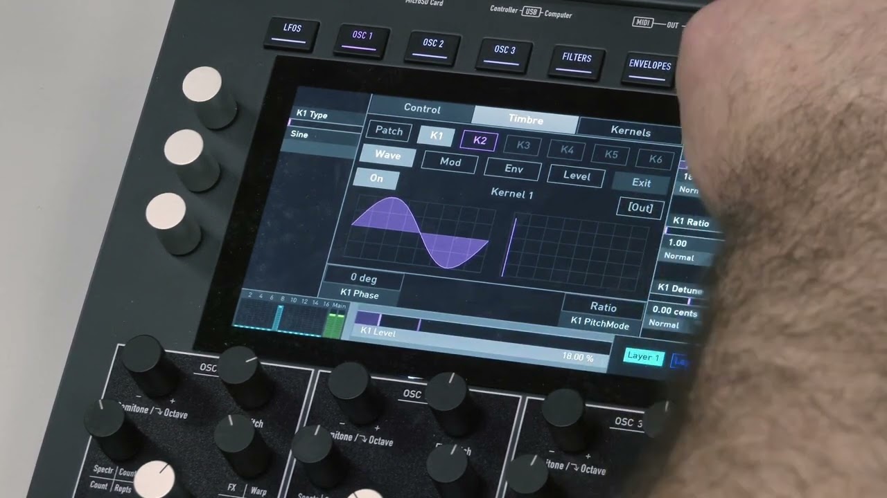 SCM Waldorf Iridium Workshop: Video 5 - Kernel/FM Synthesis 1