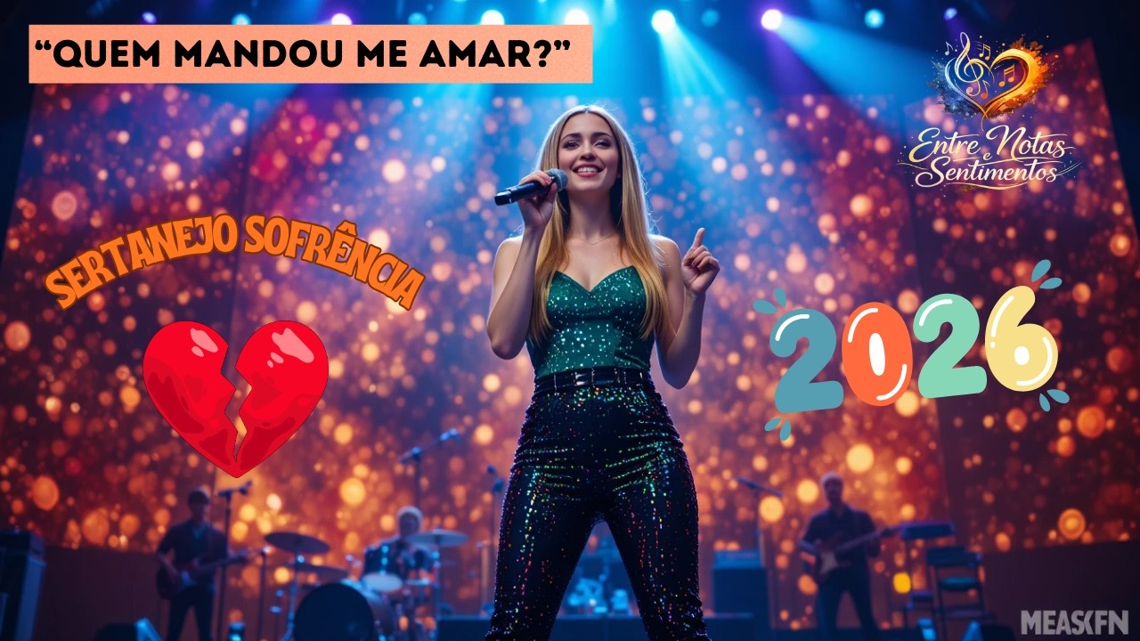 QUEM MANDOU ME AMAR? 💔 | Sertanejo Sofrência 2026 | Música Nova Completa – Entre Notas e Sentimentos