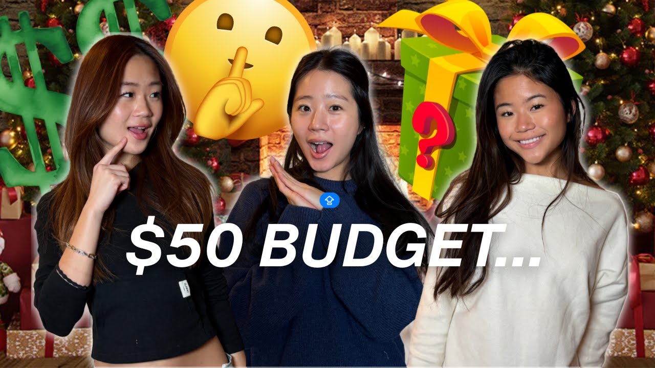 WE DID SECRET SANTA CHALLENGE...