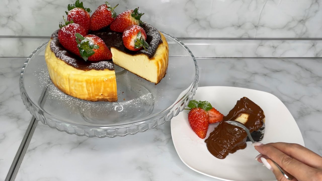 ИСПАНСКИЙ ЧИЗКЕЙК. ЧИЗКЕЙК САН СЕБАСТЬЯН. Чизкейк. Spanish cheesecake