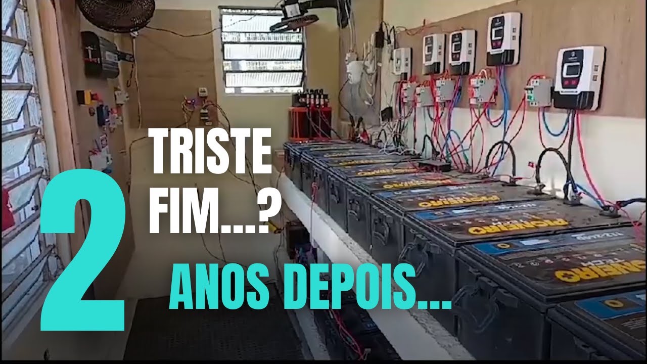 USINA OFF GRID 67.000W ! VEJA COMO ESTÁ APÓS 2 ANOS