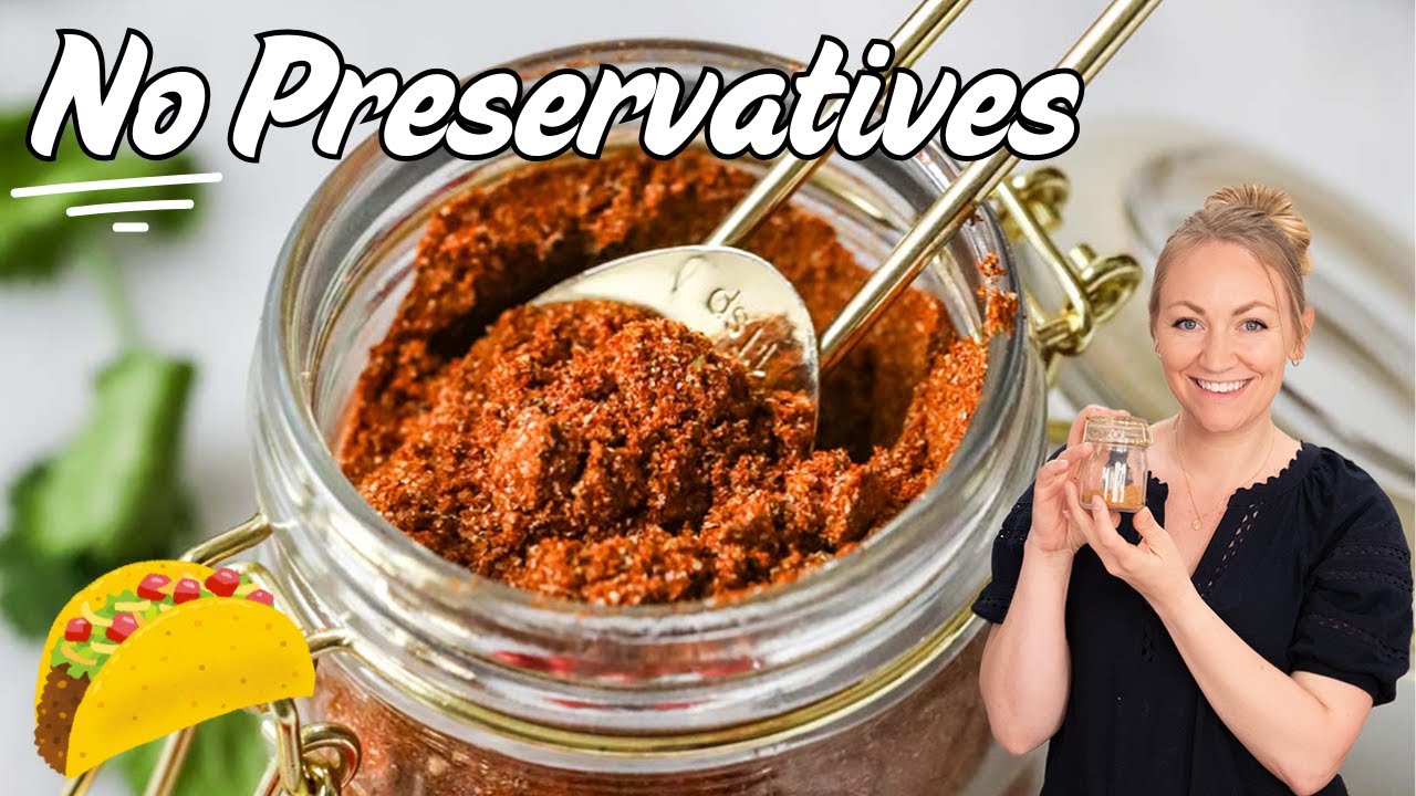 Homemade Taco Seasoning to Replace a Store-bought Package