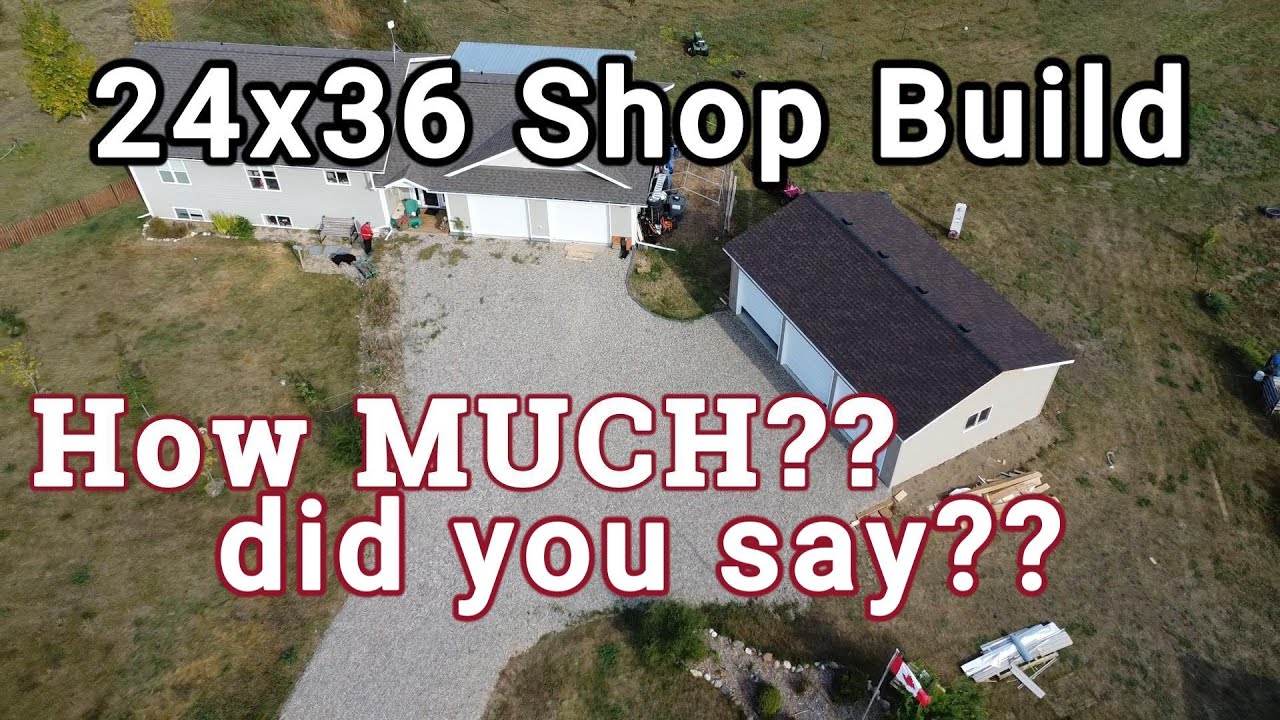 FULL Garage BUILD: 24x36x10 - How Much?