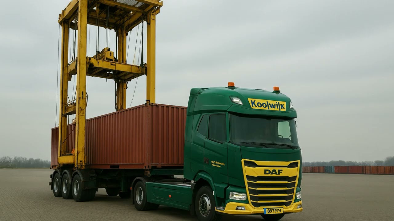 Laden duurde even, op naar Antwerpen en via Rotterdam richting Maastricht - jr 2 #66 dinsdag