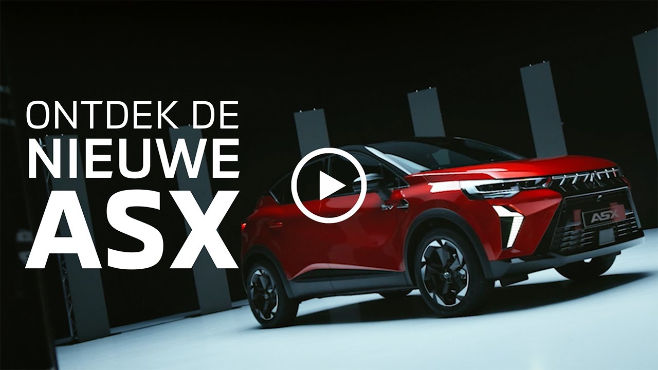 Onthulling nieuwe Mitsubishi ASX
