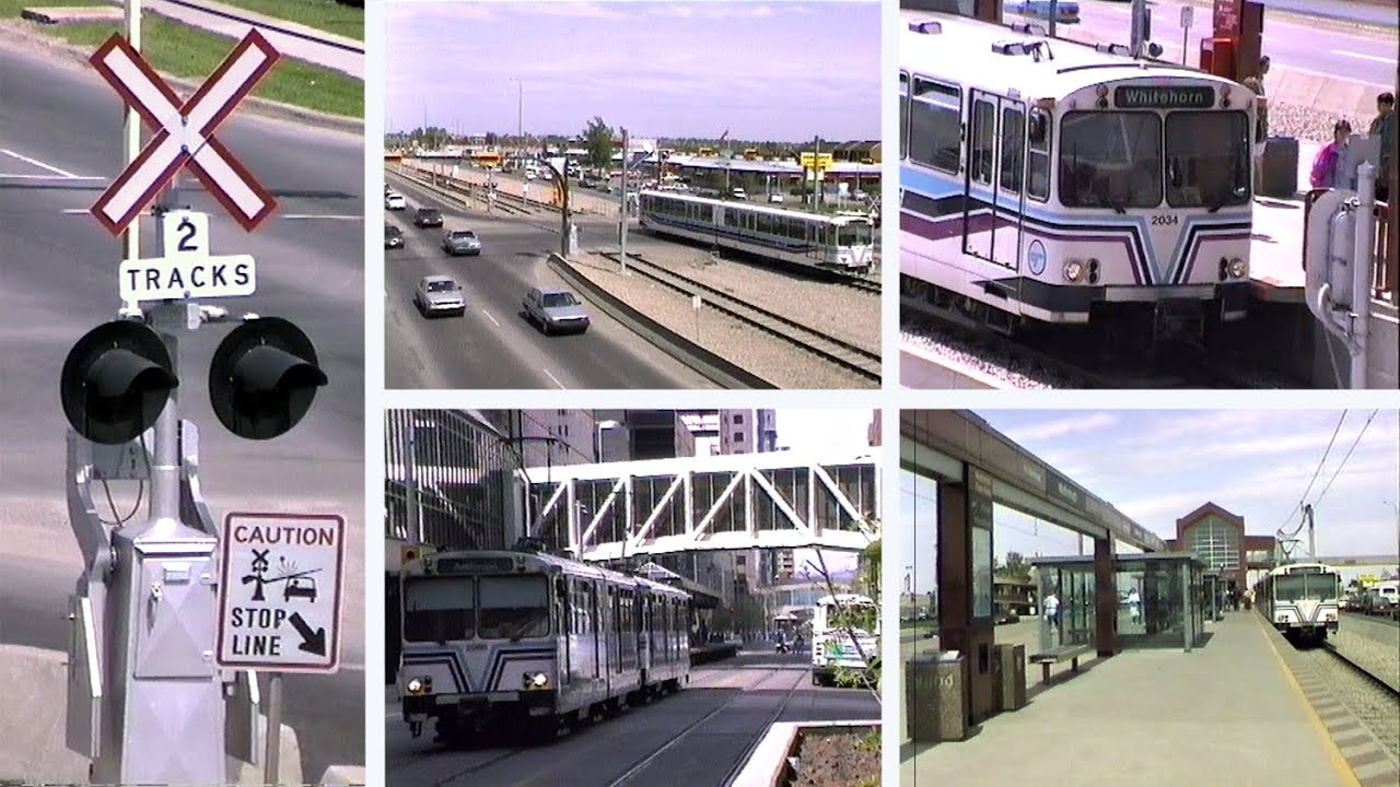 Calgary C-Train 1993 Film 1 (of 4)