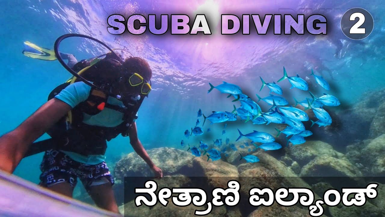 First time experience scuba diving in netrani  📍 murudeshwara ... # abm kannadiga #...