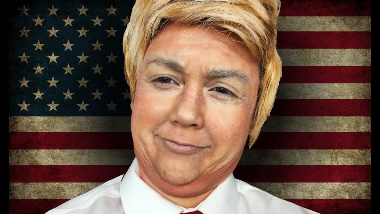 DONALD TRUMP MAKEUP TUTORIAL!
