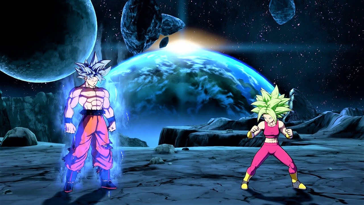 Hardest level - Goku (Ultra Instinct) VS Kefla Dragon Ball FighterZ Hardest AI Battle Match PS4