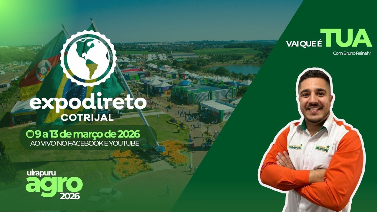 🔴AO VIVO |Vai Que é Tua na Expodireto - 2026  | 11-03-2026