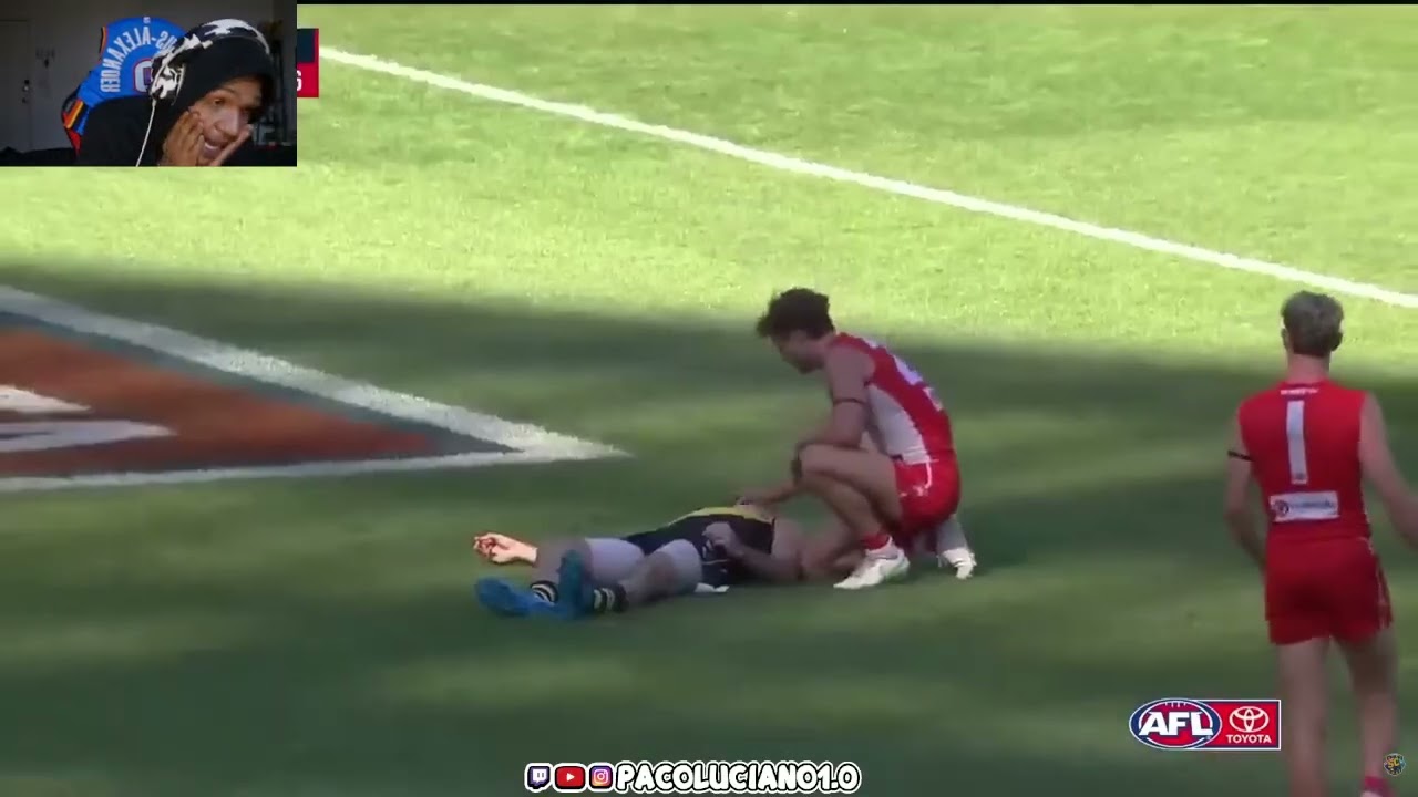 AFL'S NUMBER 1 AMERICAN FAN REACTING TO SOME OF THE BIGGEST HITS!!!