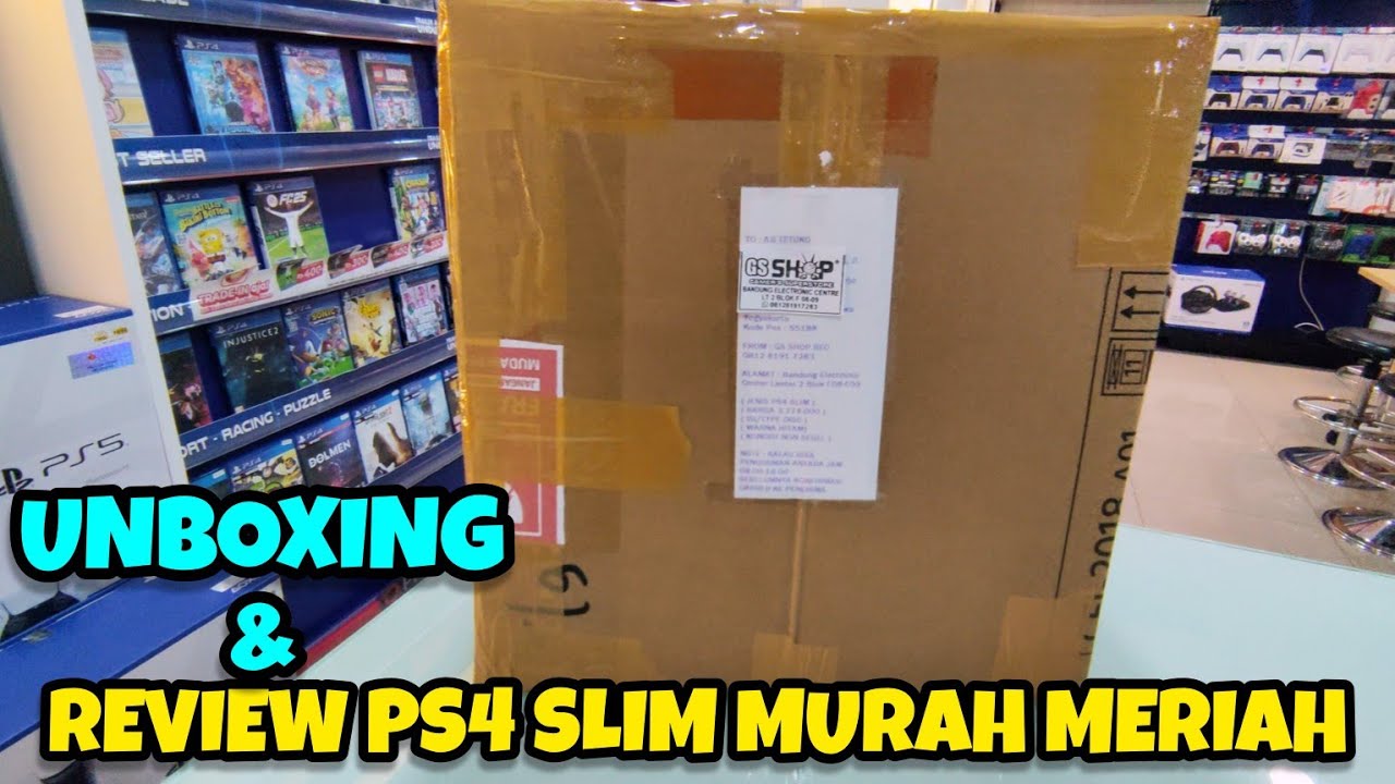 JOGJA MEMANG ISTIMEWA | KIRIM PS4 SLIM MURMER BERGARANSI