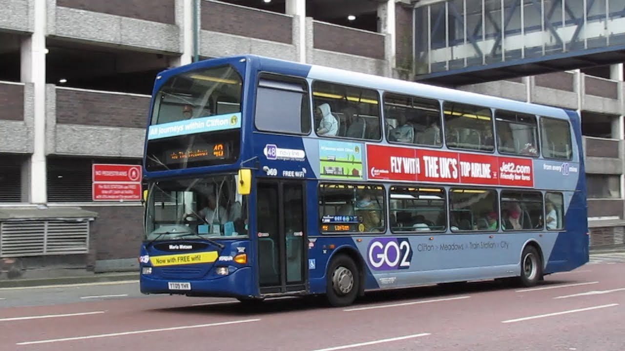Buses Trains & Trams in Nottingham - June 2017