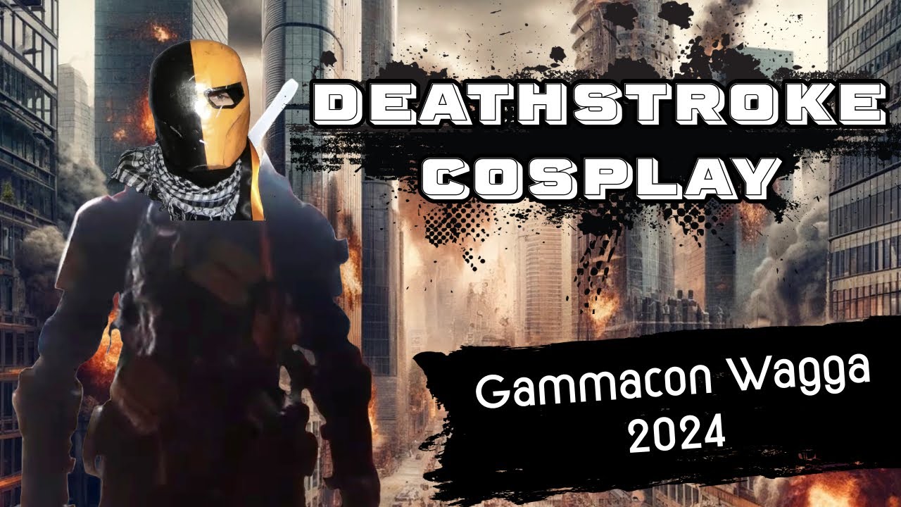 Deathstroke Cosplay (Gammacon Wagga 2024)