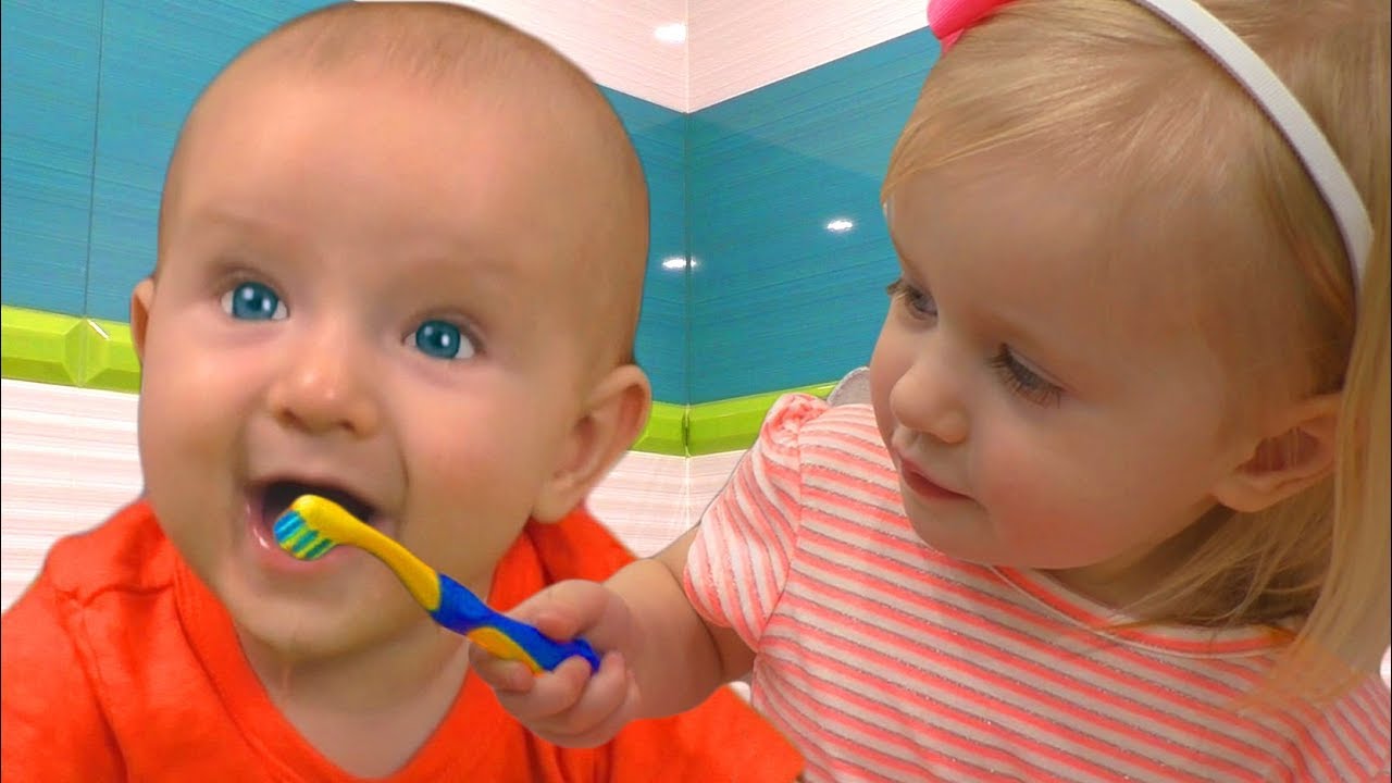 Cepillarse Los Dientes | Canción Infantil | Canciones Infantiles con Katya y Dima