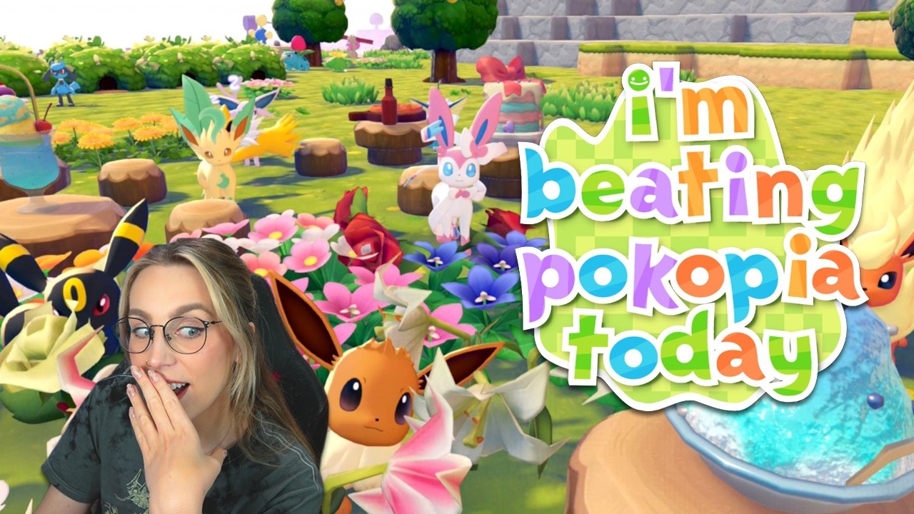 I'm beating pokopia today
