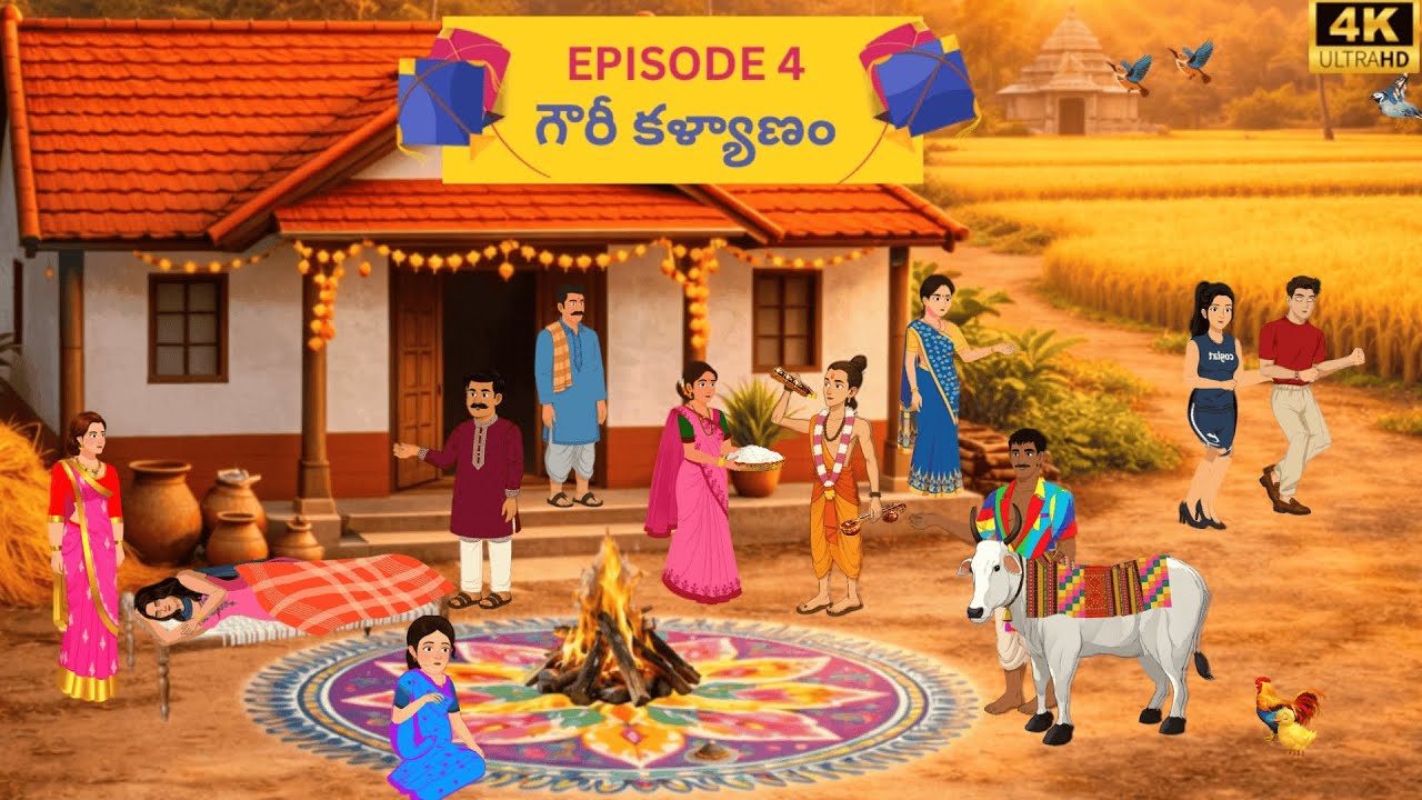 గౌరీ కళ్యాణం | Gowri Kalyanam | EPISODE-4 | Telugu Animation Story|Telugu Moral |Balyam Telugu Toons