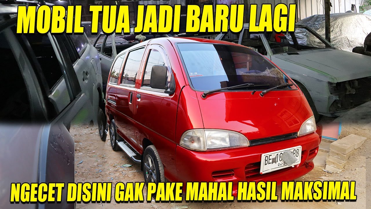 NGECAT GAK PAKE MAHAL HASIL MAKSIMAL, ESPASS TUA JADI BARU