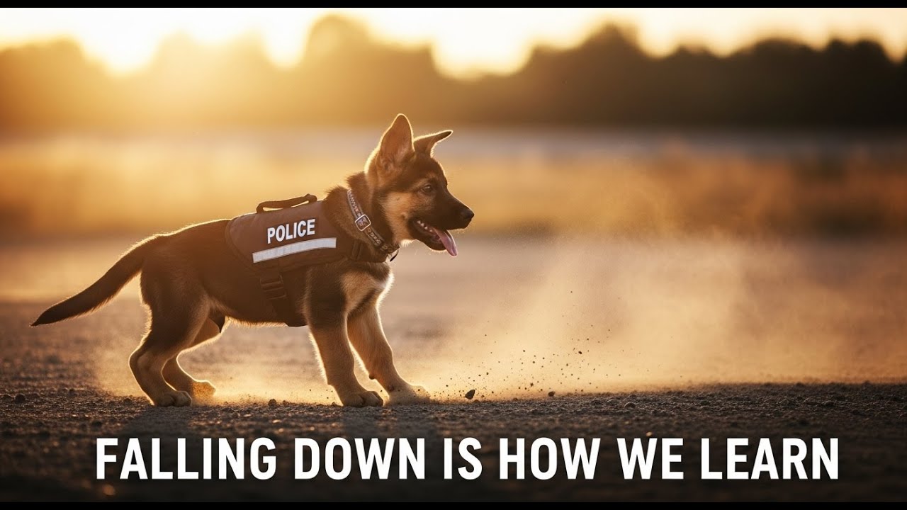From Chaos to Cute A K9 Puppy’s First Lessons