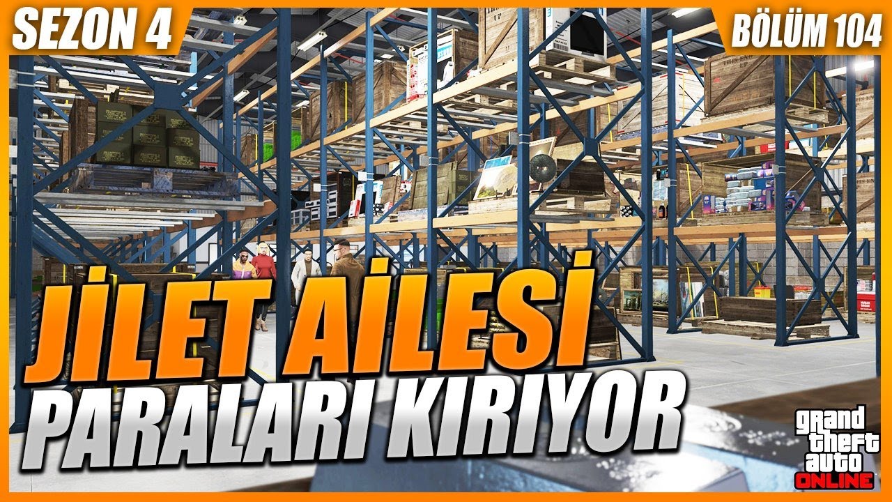 JİLET MAFYASI PARALARI KIRIYOR ! GTA 5 ROLEPLAY #104