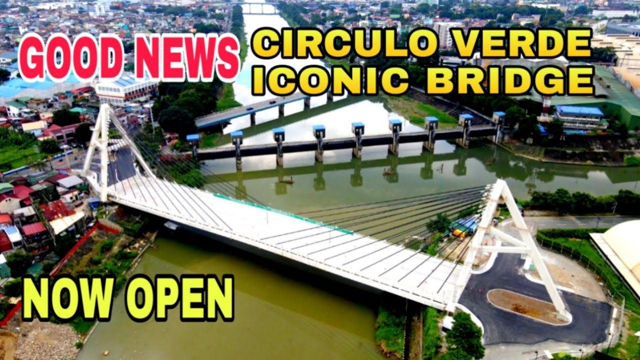Now Open for Public! The New Iconic Bridge of Circulo Verde.