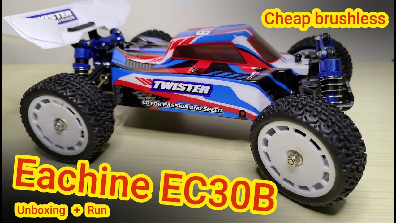EACHINE EC30B Unboxing ++ 1/14 CHEAP BRUSHLESS RC CAR