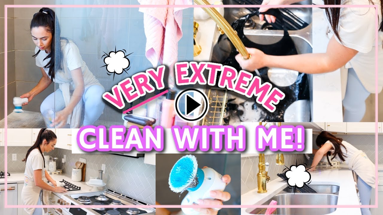 🤩 EXTREME DEEP CLEAN WITH ME! ULTIMATE SATISFYING CLEANING MOTIVATION 2022 | Alexandra Beuter