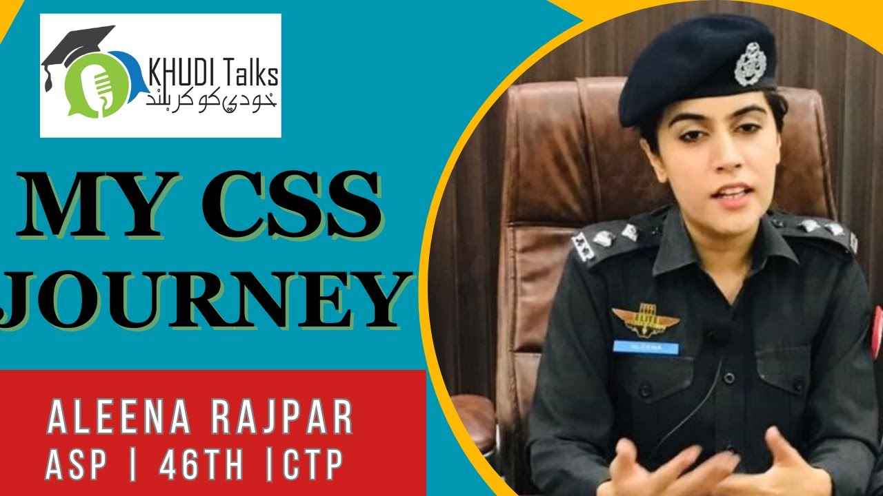 CSS Success Story of Aleena Rajpar | ASP | CSS | Khudi Talks