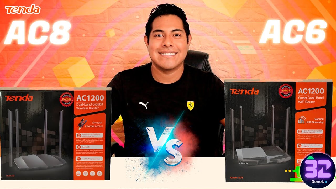 Routers Tenda AC8 vs Tenda AC6 | Comparativa ¿Cuál Elegir?