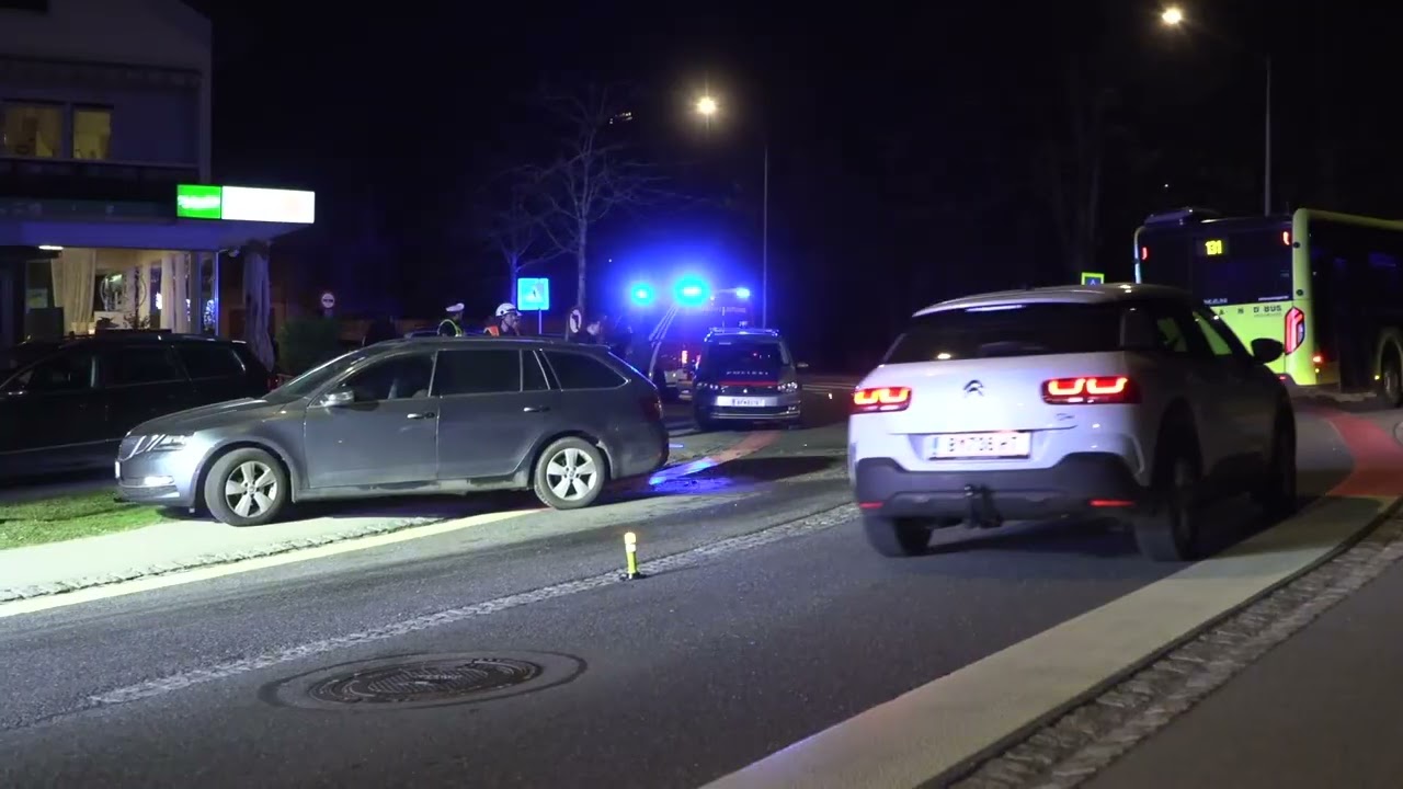 Crash auf L3 in Wolfurt: Zwei Pkw kollidieren