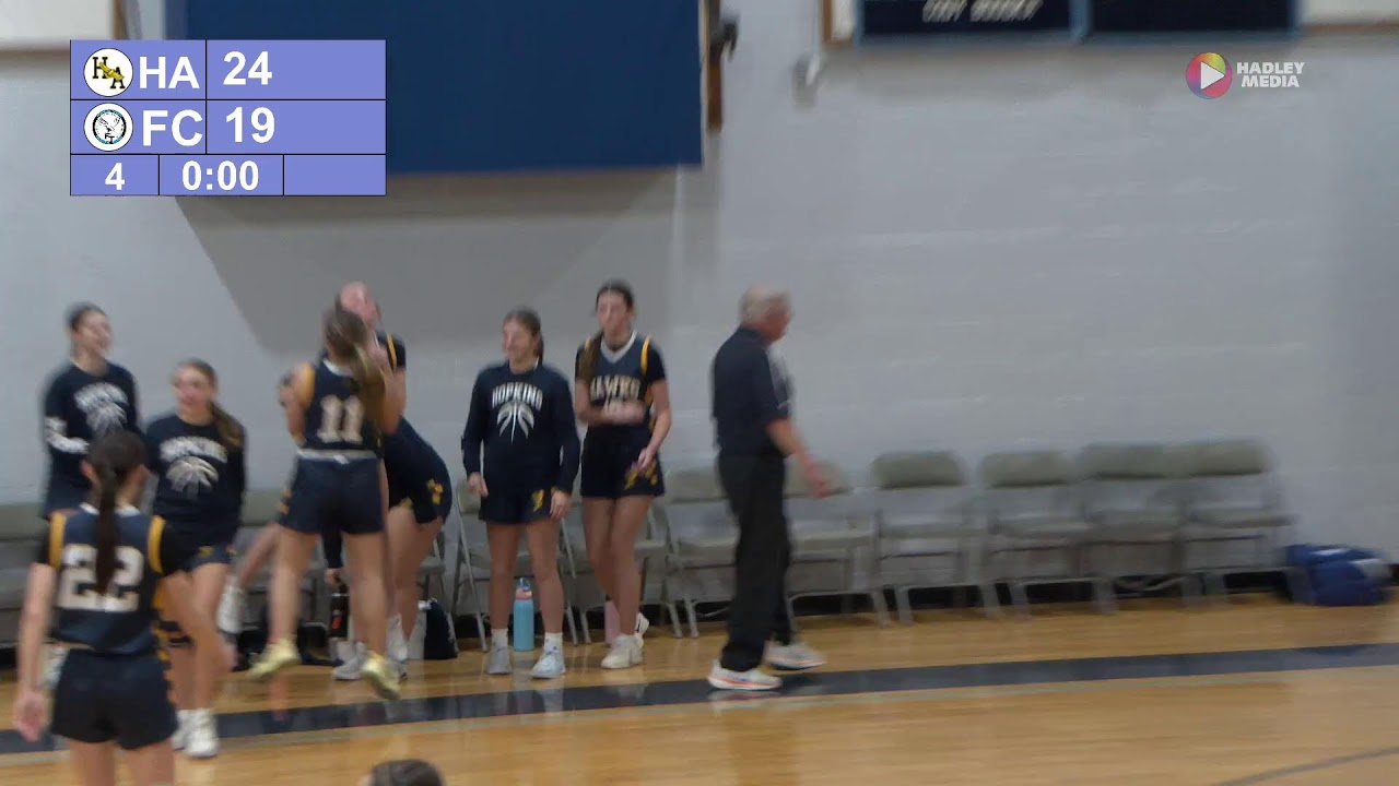 Hopkins Academy Girls Basketball @ Franklin County Tech: 1-23-36