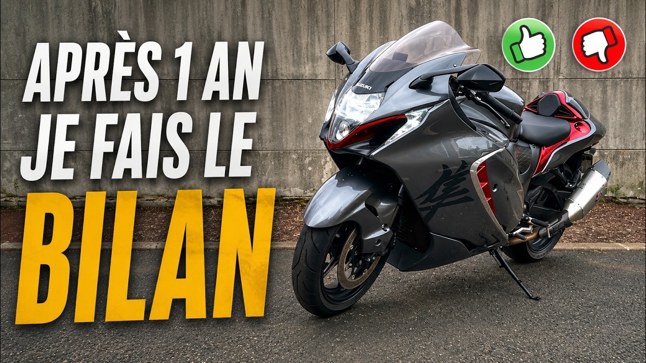 Après 1 an, je fais le bilan ! #hayabusa