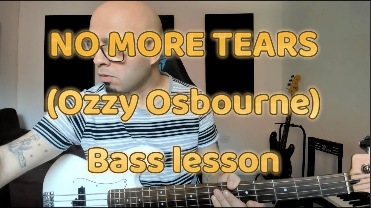Ozzy Osbourne - NO MORE TEARS (Aula de Baixo)