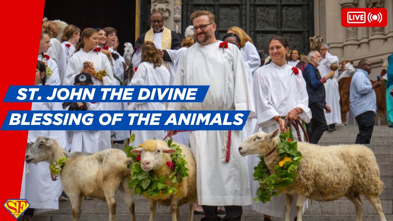 Procession and Blessing of the Animals at St. John the Divine