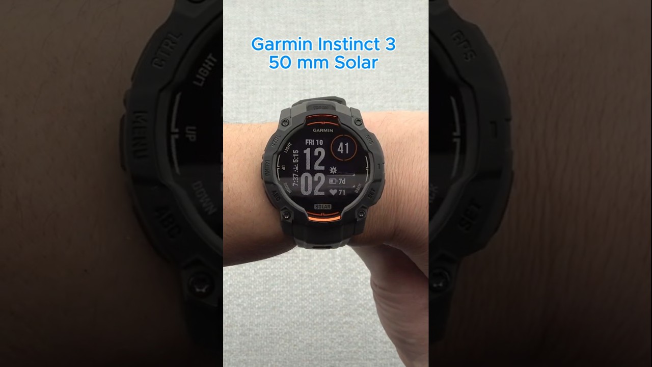 Garmin Instinct 3 50 mm Solar #garmin #Instinct