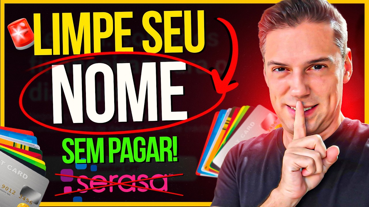 ⚠️ COMO LIMPAR O NOME (SEM PAGAR A D&Iacute;VIDA) EM AT&Eacute; 90 DIAS | Como  LIMPAR NOME SUJO no SPC SERASA